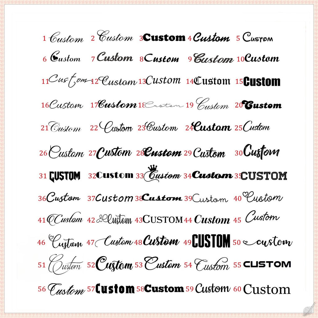 Custom Name Necklace Style ER82