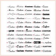 Cargar imagen en el visor de la galería, Custom Name Necklace Style ER82
