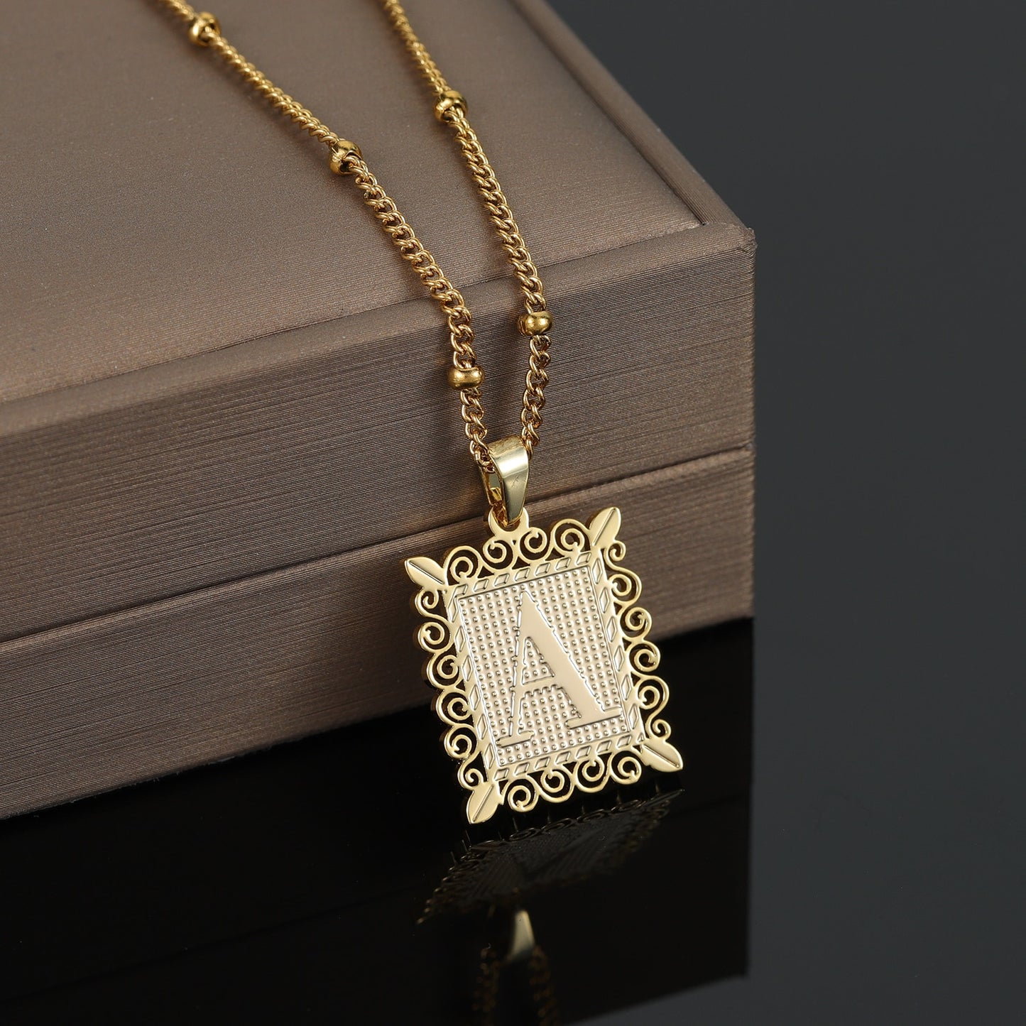 Custom Initial Necklace Style ER83