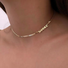Cargar imagen en el visor de la galería, Custom Name Necklace Style ER82
