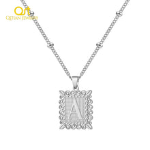 Load image into Gallery viewer, Custom Initial Necklace Style ER83
