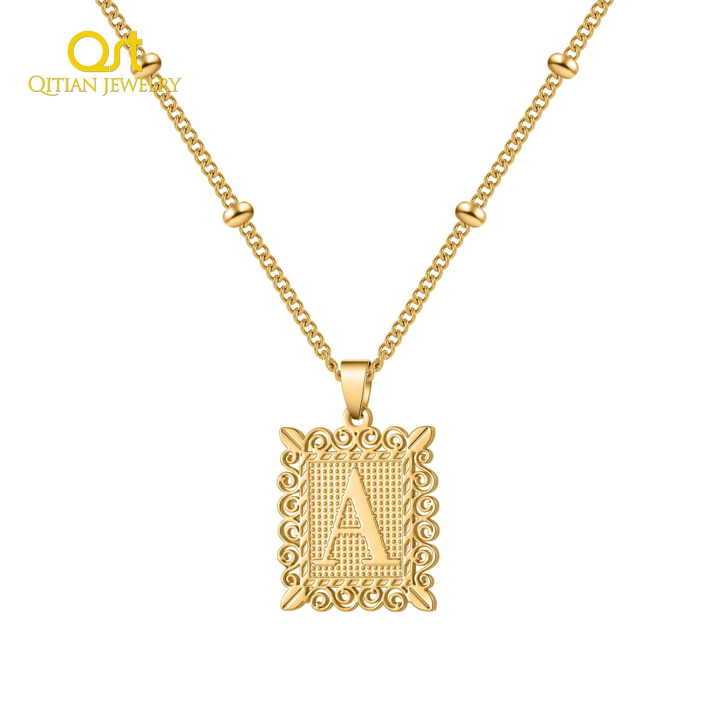 Custom Initial Necklace Style ER83