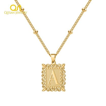 Custom Initial Necklace Style ER83