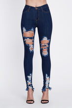Load image into Gallery viewer, Sayra Distressed Jeans
