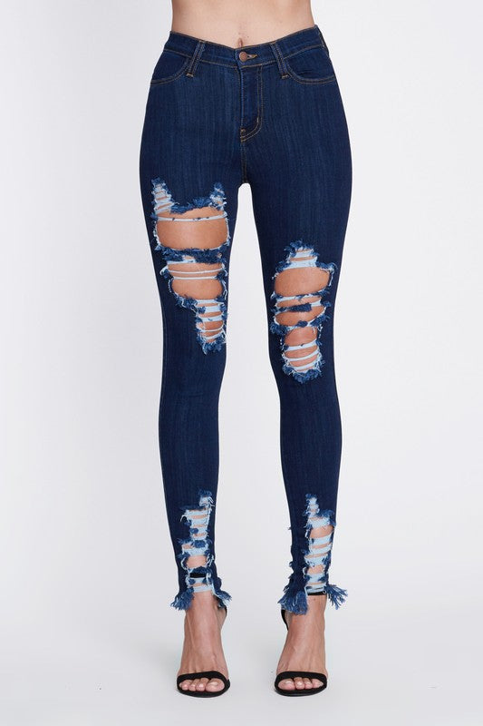 Sayra Distressed Jeans