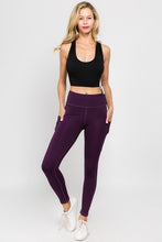 Cargar imagen en el visor de la galería, Crave Fitness Leggings - Purple
