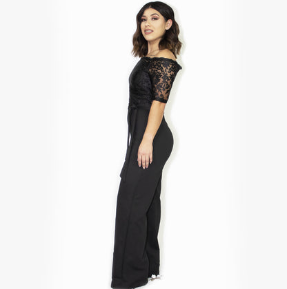 Daisy Lace Jumpsuit