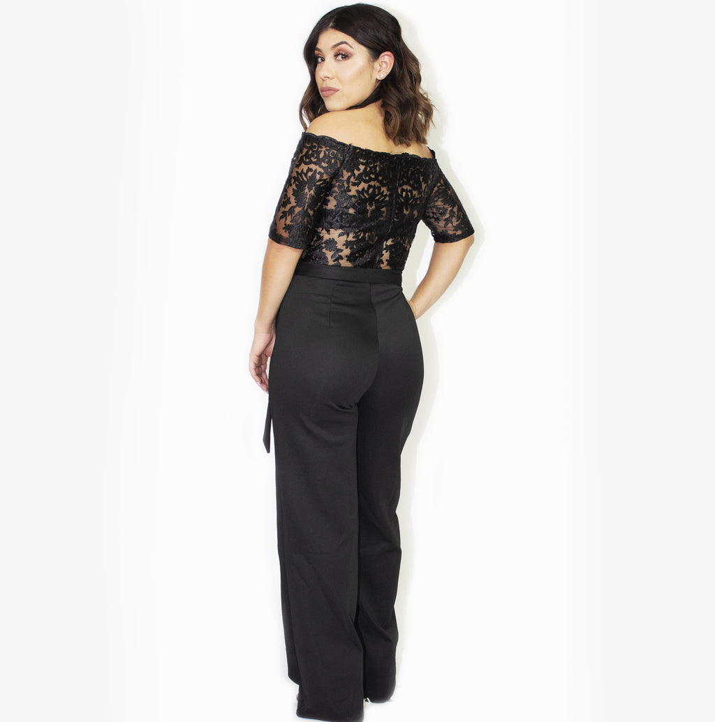 Daisy Lace Jumpsuit