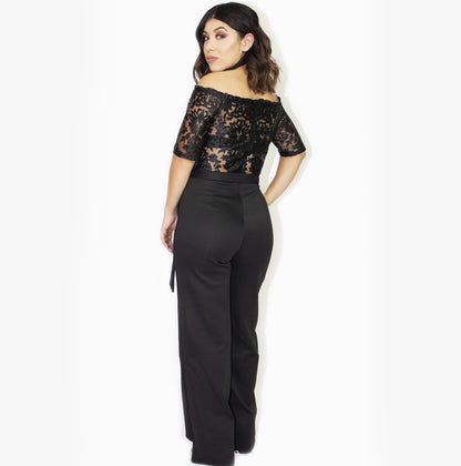 Daisy Lace Jumpsuit