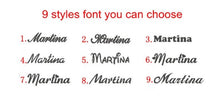 Load image into Gallery viewer, Custom Name Necklace Style ER19

