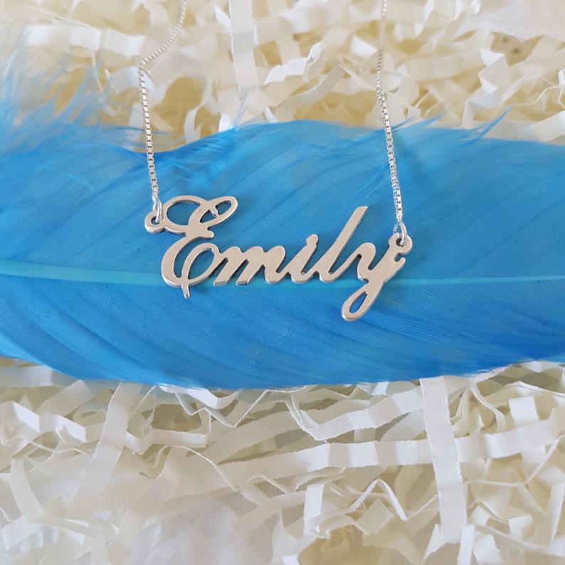 Custom Name Necklace Style ER19