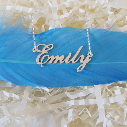 Custom Name Necklace Style ER19