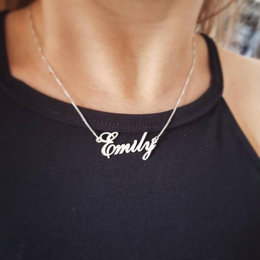 Custom Name Necklace Style ER19