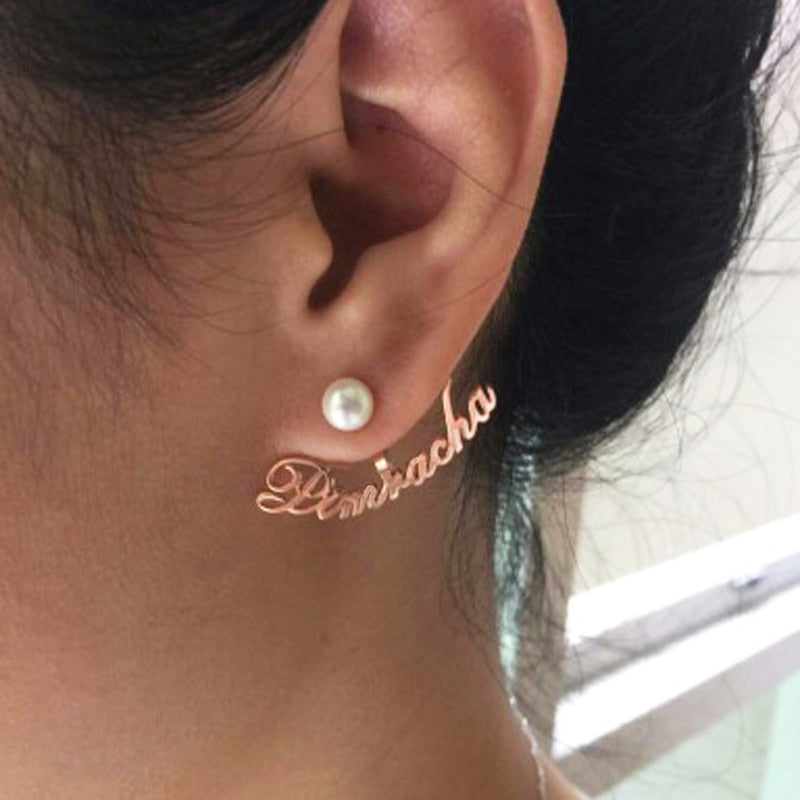 Custom Name Earrings Style ER50