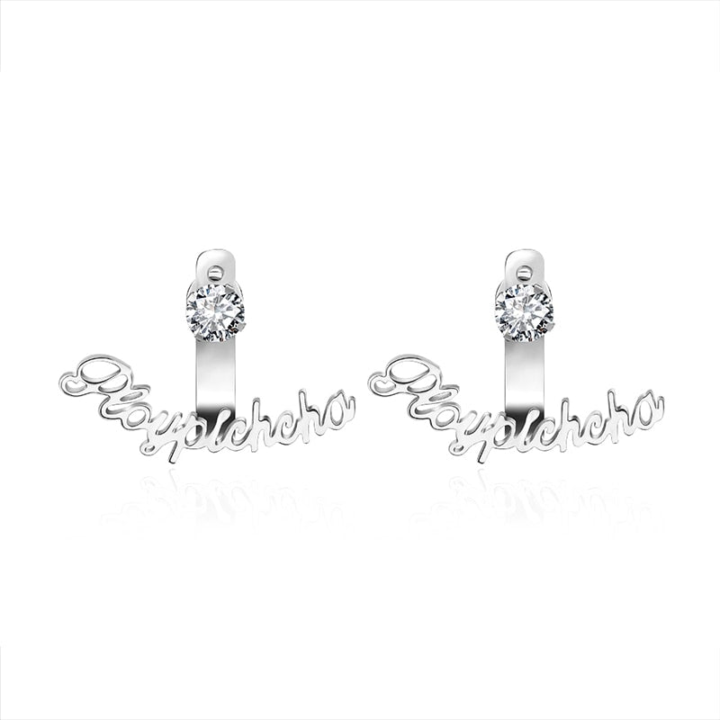 Custom Name Earrings Style ER50