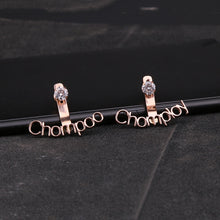 Cargar imagen en el visor de la galería, Custom Name Earrings Style ER50
