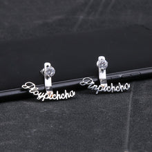 Cargar imagen en el visor de la galería, Custom Name Earrings Style ER50
