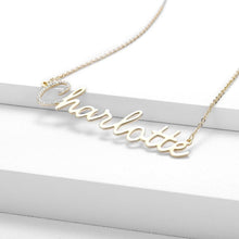 Cargar imagen en el visor de la galería, Custom Name Bling Necklace Style ER27
