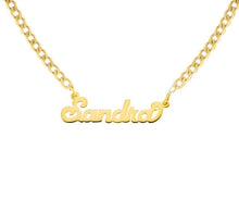 Load image into Gallery viewer, Custom Name Old English Necklace Style ER 45
