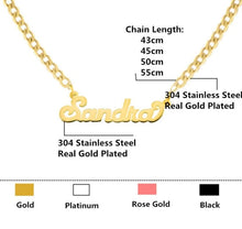 Load image into Gallery viewer, Custom Name Old English Necklace Style ER 45
