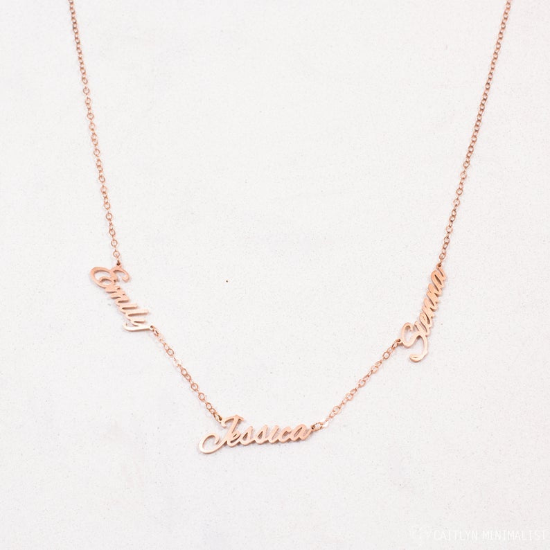 Custom Name Necklace Style ER40