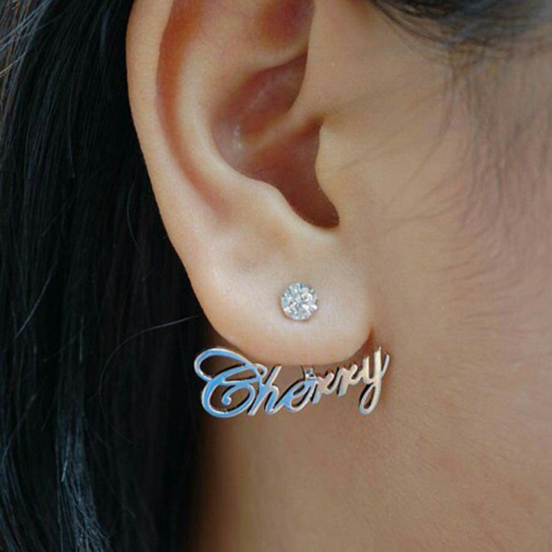 Custom Name Earrings Style ER50