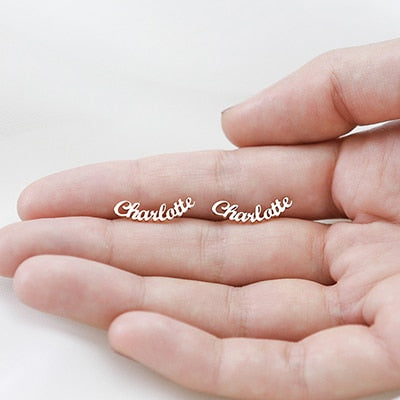 Custom Name Earrings Style ER50