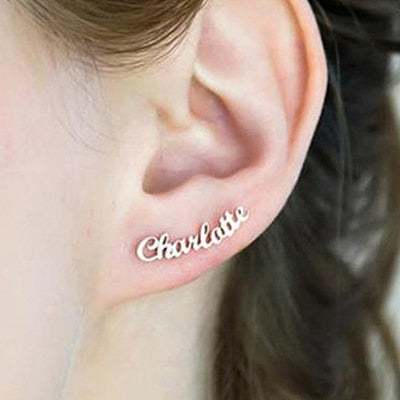 Custom Name Earrings Style ER50