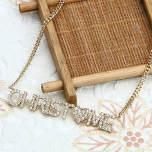 Load image into Gallery viewer, Custom Name Necklace Style ER31
