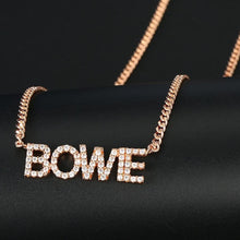 Load image into Gallery viewer, Custom Name Necklace Style ER31
