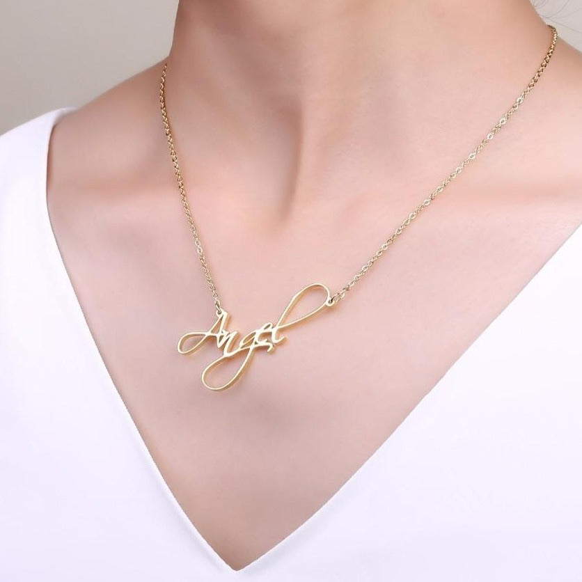 Custom Name Necklace Style ER32