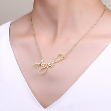 Cargar imagen en el visor de la galería, Custom Name Necklace Style ER32
