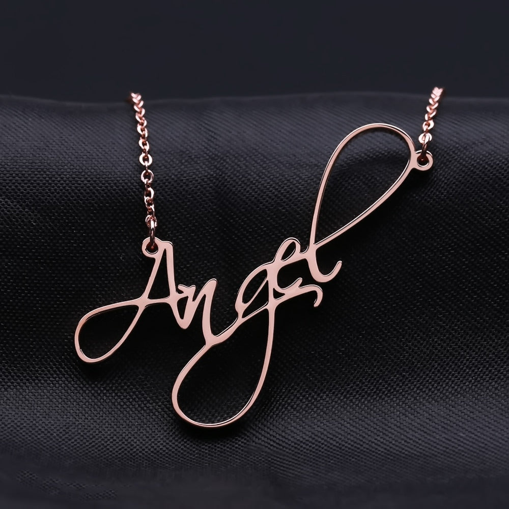Custom Name Necklace Style ER32
