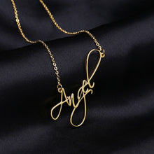 Cargar imagen en el visor de la galería, Custom Name Necklace Style ER32
