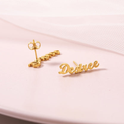 Custom Name Earrings Style ER53
