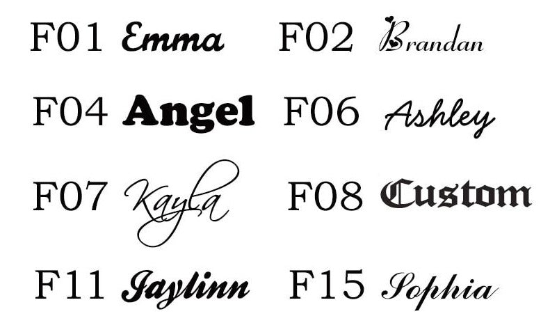 Custom Butterfly Name Necklace Style ER47