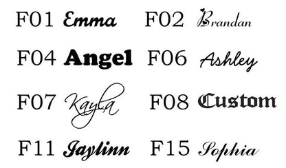 Custom Butterfly Name Necklace Style ER47