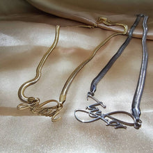 Cargar imagen en el visor de la galería, Custom Name Necklace Style ER51
