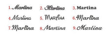 Cargar imagen en el visor de la galería, Custom Name Necklace Style ER51

