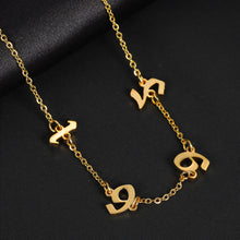 Load image into Gallery viewer, Custom Year Necklace Style ER60
