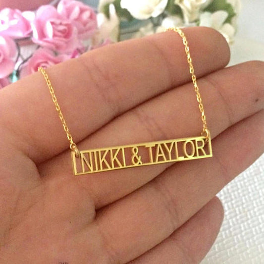 Custom Name Necklace Style ER41