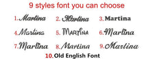 Cargar imagen en el visor de la galería, Custom Name Earrings Style ER13
