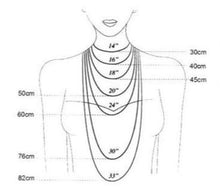 Load image into Gallery viewer, Custom Name Necklace Style ER44
