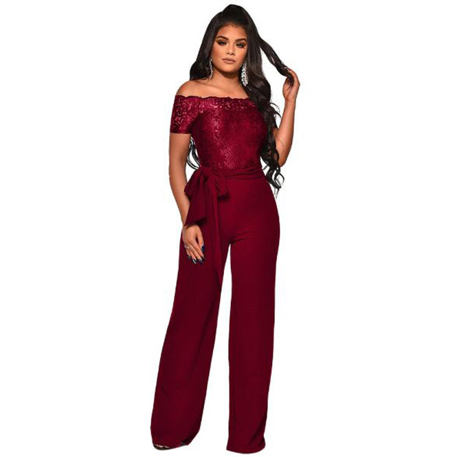 Daisy Lace Jumpsuit