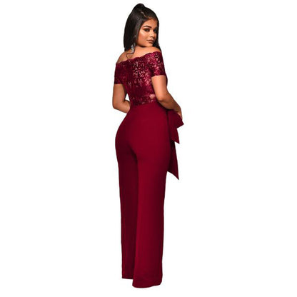 Daisy Lace Jumpsuit